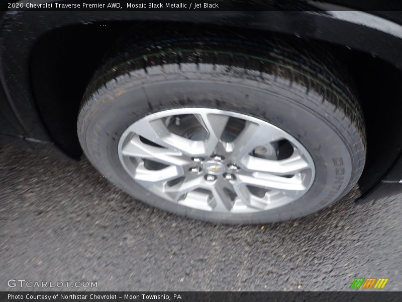 Mosaic Black Metallic / Jet Black 2020 Chevrolet Traverse Premier AWD