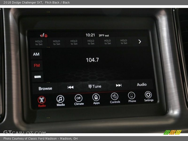 Pitch Black / Black 2018 Dodge Challenger SXT