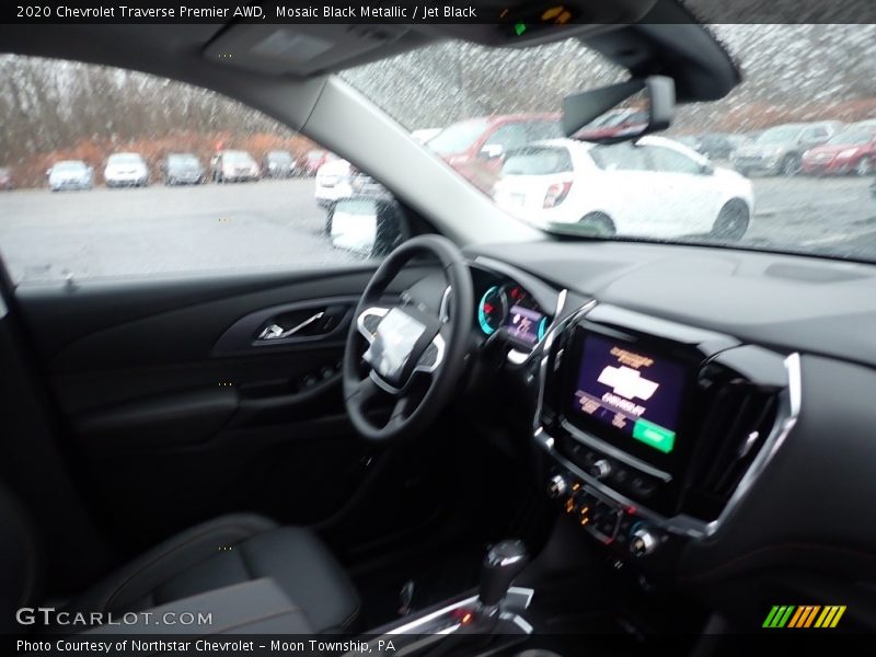 Mosaic Black Metallic / Jet Black 2020 Chevrolet Traverse Premier AWD