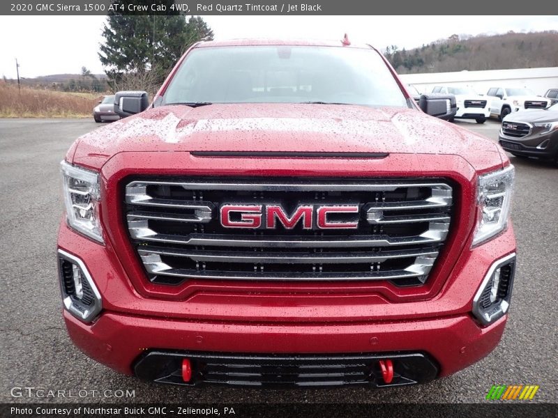 Red Quartz Tintcoat / Jet Black 2020 GMC Sierra 1500 AT4 Crew Cab 4WD