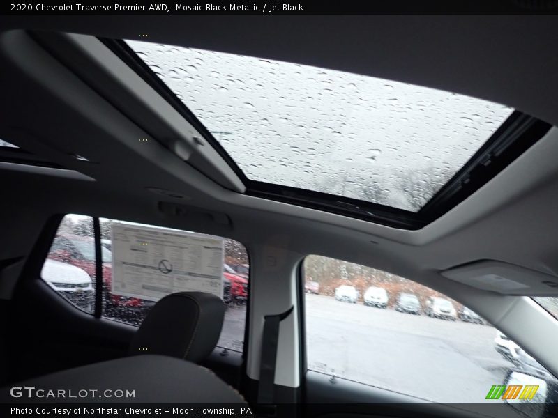 Mosaic Black Metallic / Jet Black 2020 Chevrolet Traverse Premier AWD