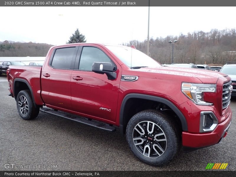  2020 Sierra 1500 AT4 Crew Cab 4WD Red Quartz Tintcoat