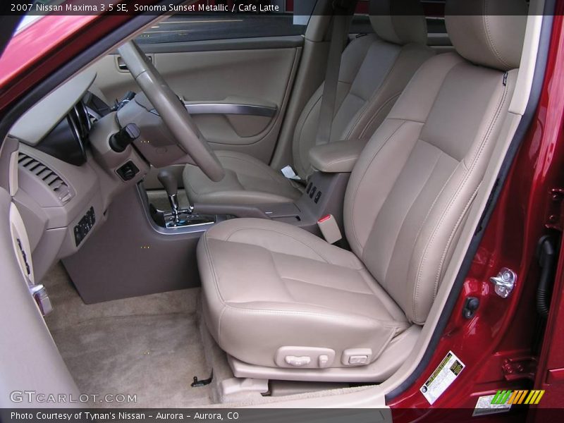Sonoma Sunset Metallic / Cafe Latte 2007 Nissan Maxima 3.5 SE