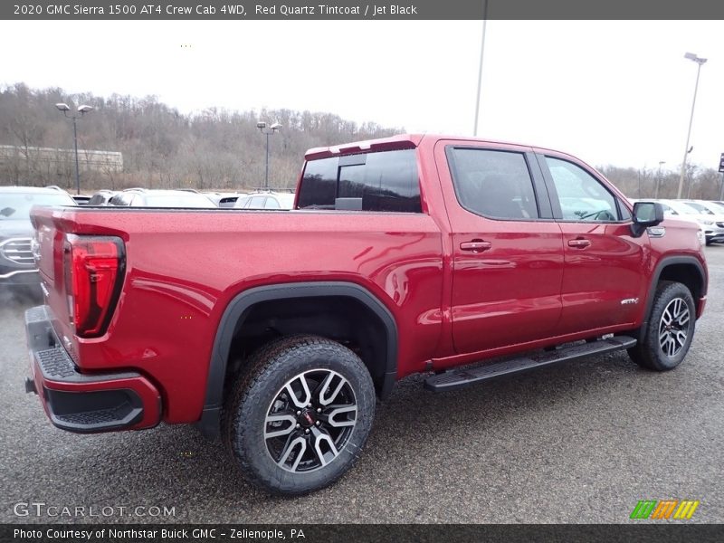  2020 Sierra 1500 AT4 Crew Cab 4WD Red Quartz Tintcoat