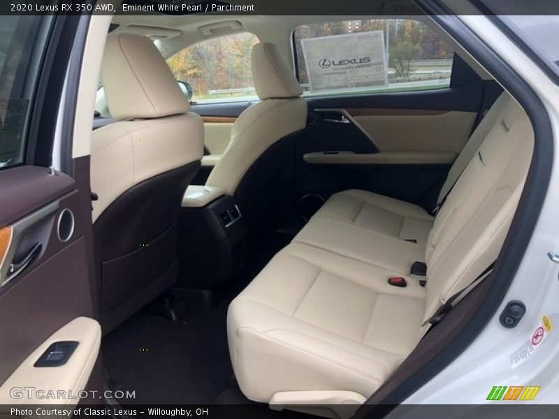 Eminent White Pearl / Parchment 2020 Lexus RX 350 AWD