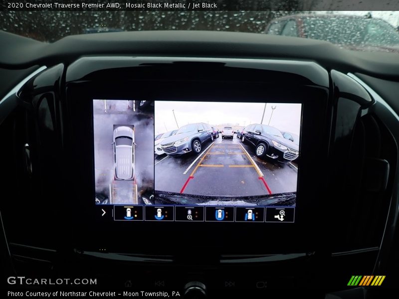 Mosaic Black Metallic / Jet Black 2020 Chevrolet Traverse Premier AWD