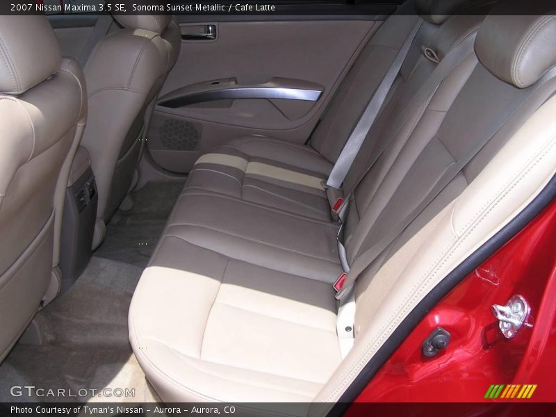 Sonoma Sunset Metallic / Cafe Latte 2007 Nissan Maxima 3.5 SE