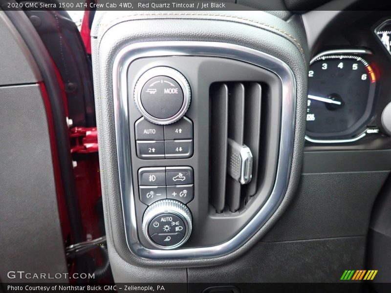 Controls of 2020 Sierra 1500 AT4 Crew Cab 4WD