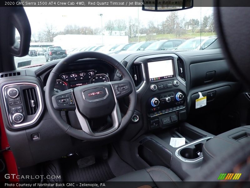 Front Seat of 2020 Sierra 1500 AT4 Crew Cab 4WD