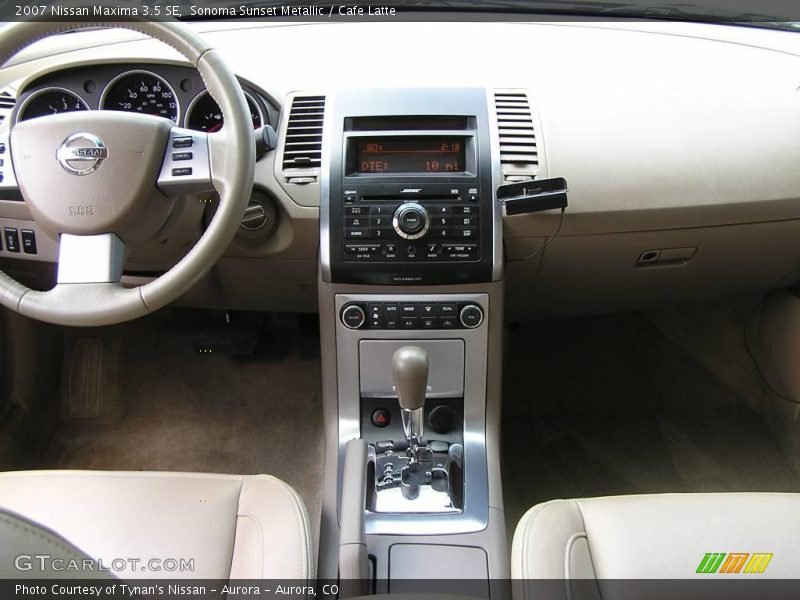 Sonoma Sunset Metallic / Cafe Latte 2007 Nissan Maxima 3.5 SE