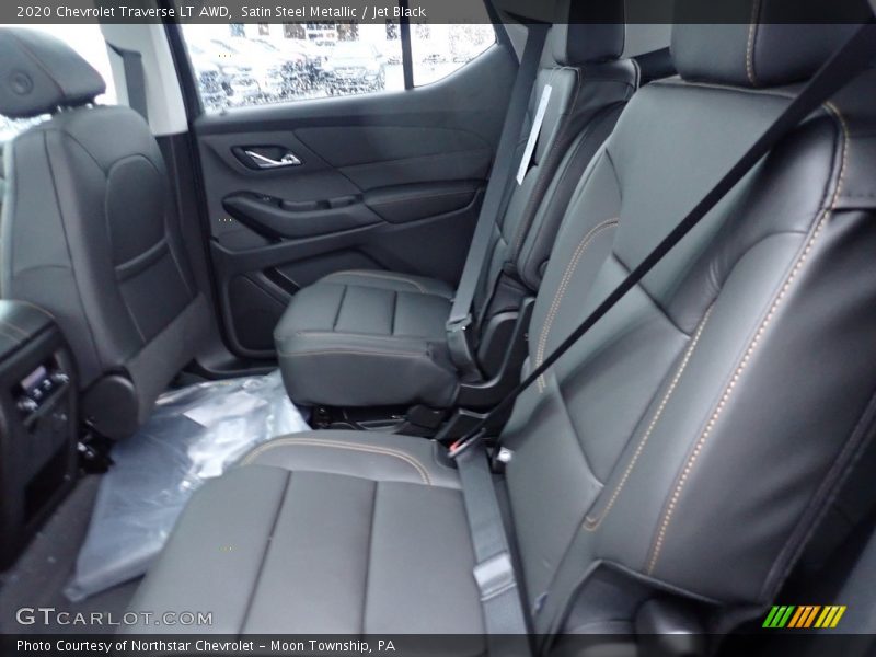 Satin Steel Metallic / Jet Black 2020 Chevrolet Traverse LT AWD