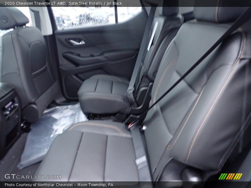 Satin Steel Metallic / Jet Black 2020 Chevrolet Traverse LT AWD