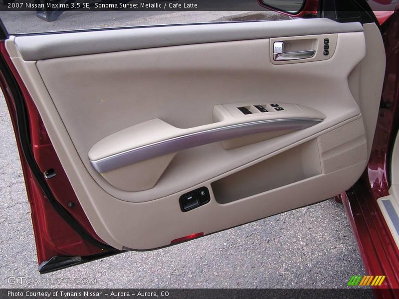 Sonoma Sunset Metallic / Cafe Latte 2007 Nissan Maxima 3.5 SE