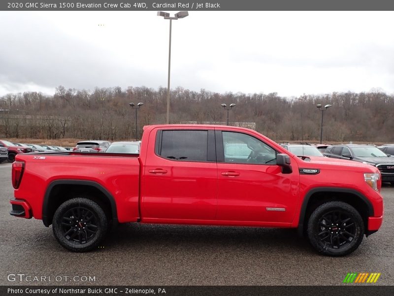  2020 Sierra 1500 Elevation Crew Cab 4WD Cardinal Red