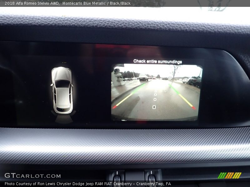 Montecarlo Blue Metallic / Black/Black 2018 Alfa Romeo Stelvio AWD