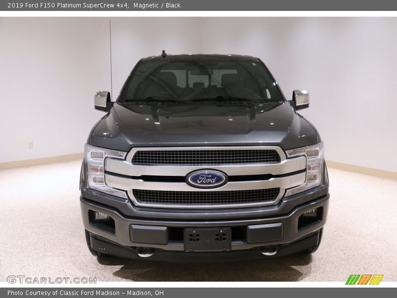 Magnetic / Black 2019 Ford F150 Platinum SuperCrew 4x4