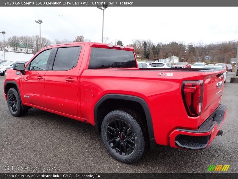 Cardinal Red / Jet Black 2020 GMC Sierra 1500 Elevation Crew Cab 4WD