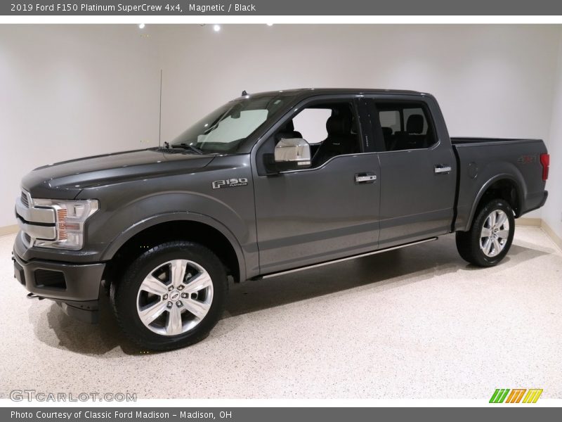 Magnetic / Black 2019 Ford F150 Platinum SuperCrew 4x4
