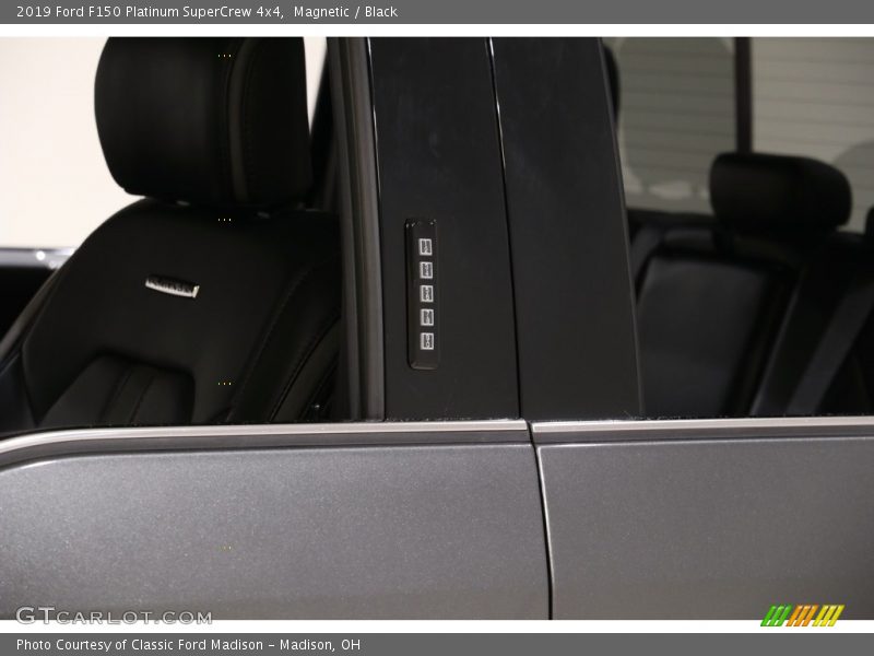 Magnetic / Black 2019 Ford F150 Platinum SuperCrew 4x4