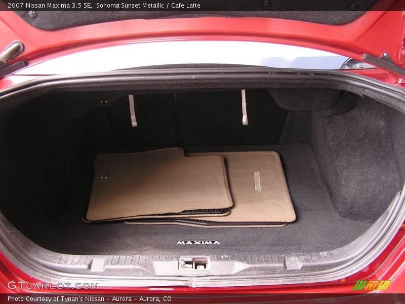 Sonoma Sunset Metallic / Cafe Latte 2007 Nissan Maxima 3.5 SE