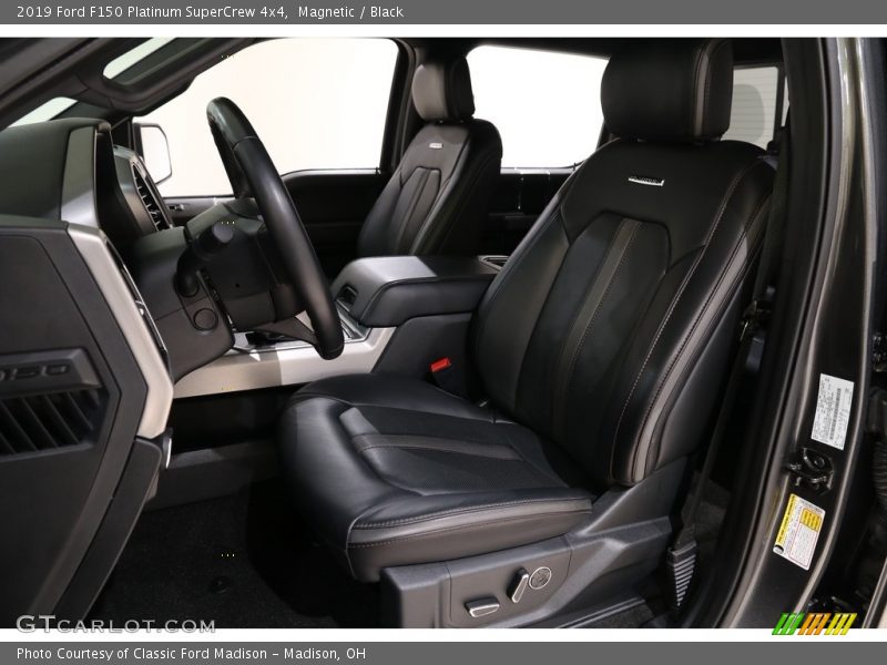 Magnetic / Black 2019 Ford F150 Platinum SuperCrew 4x4