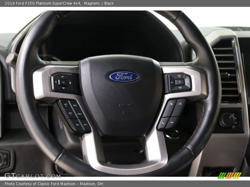 Magnetic / Black 2019 Ford F150 Platinum SuperCrew 4x4