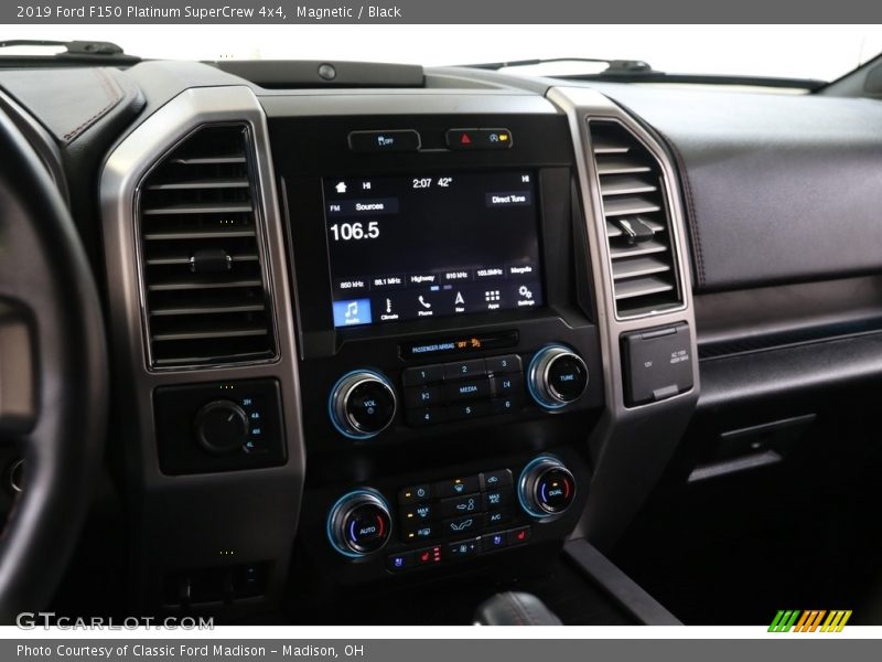 Magnetic / Black 2019 Ford F150 Platinum SuperCrew 4x4