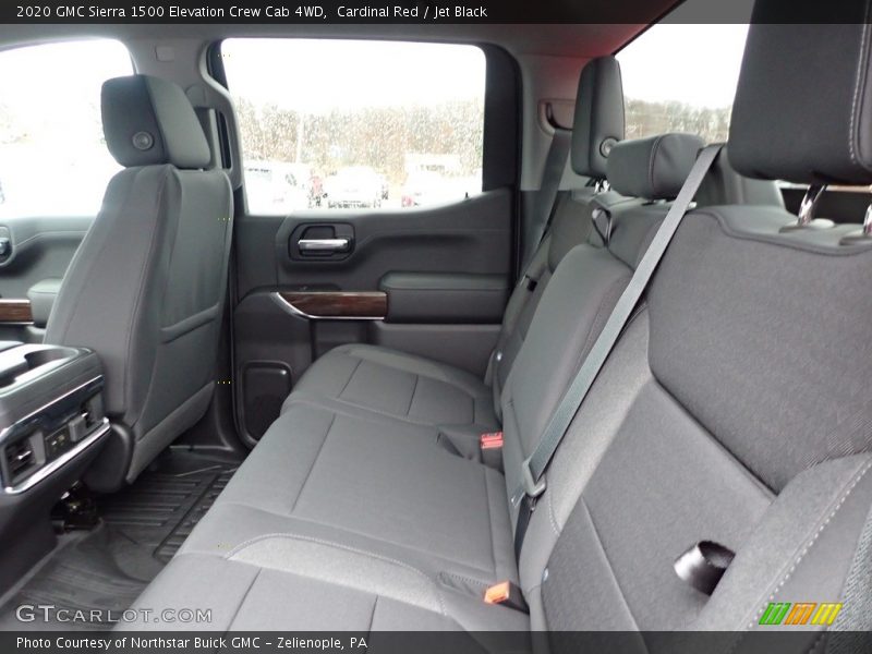 Rear Seat of 2020 Sierra 1500 Elevation Crew Cab 4WD