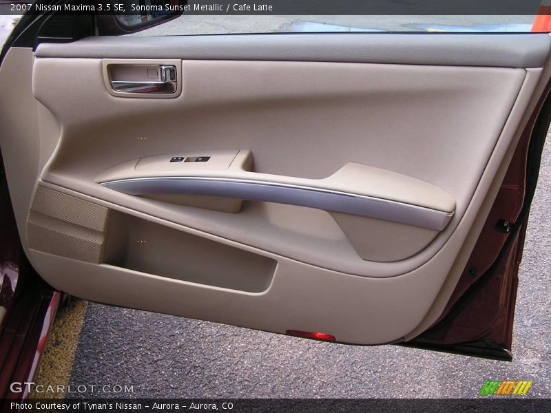Sonoma Sunset Metallic / Cafe Latte 2007 Nissan Maxima 3.5 SE