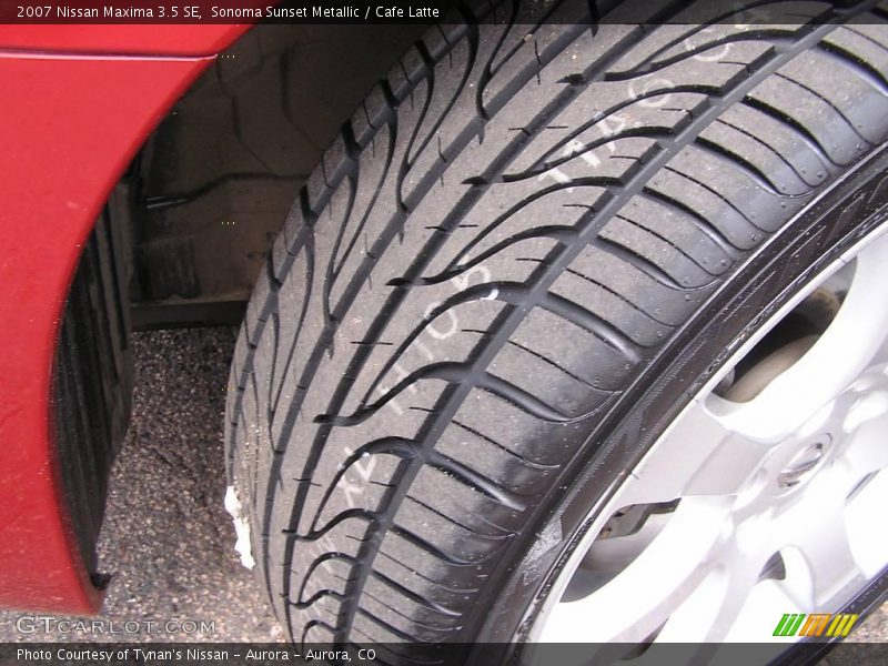 Sonoma Sunset Metallic / Cafe Latte 2007 Nissan Maxima 3.5 SE