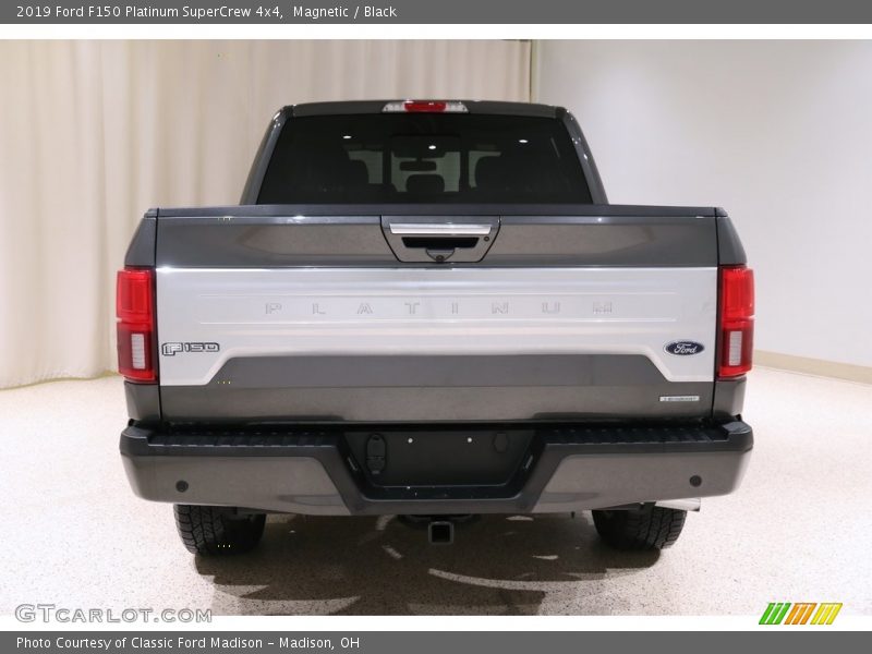 Magnetic / Black 2019 Ford F150 Platinum SuperCrew 4x4