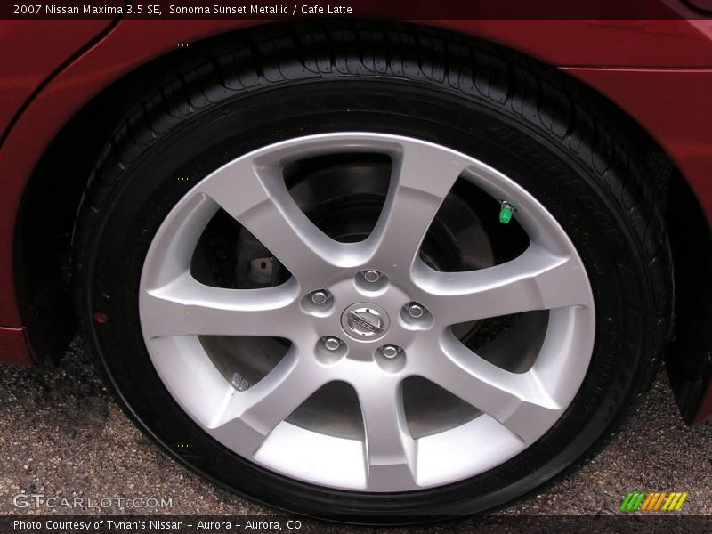 Sonoma Sunset Metallic / Cafe Latte 2007 Nissan Maxima 3.5 SE