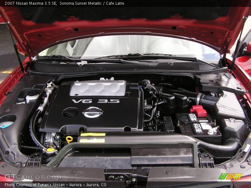 Sonoma Sunset Metallic / Cafe Latte 2007 Nissan Maxima 3.5 SE
