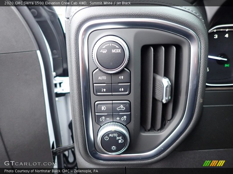Controls of 2020 Sierra 1500 Elevation Crew Cab 4WD