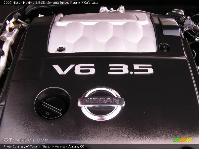 Sonoma Sunset Metallic / Cafe Latte 2007 Nissan Maxima 3.5 SE