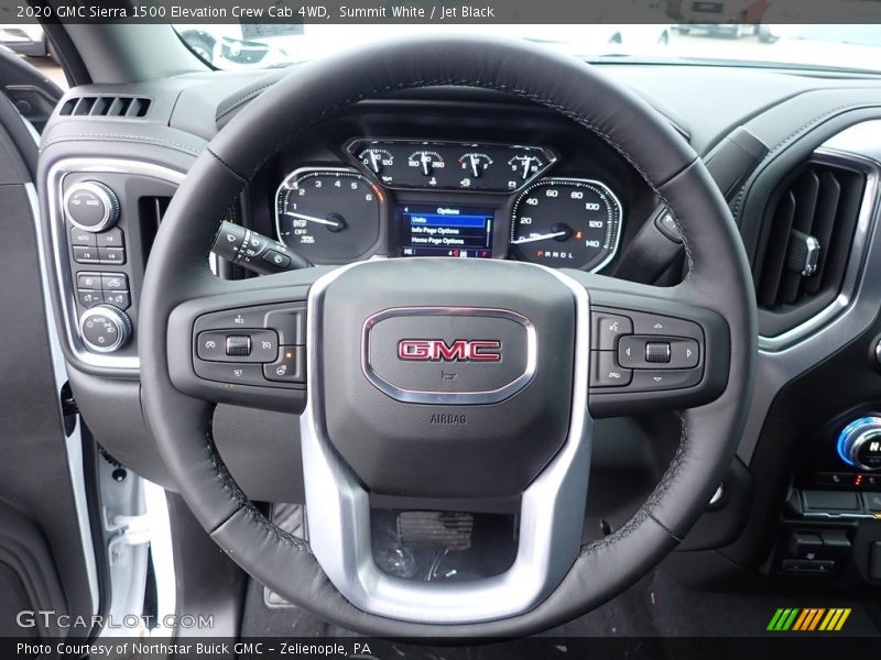  2020 Sierra 1500 Elevation Crew Cab 4WD Steering Wheel