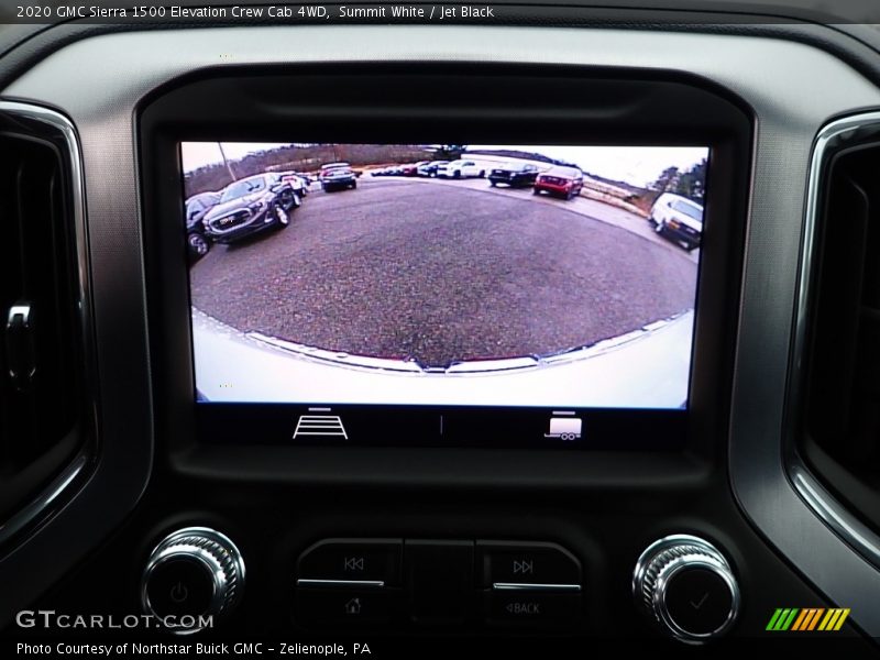 Summit White / Jet Black 2020 GMC Sierra 1500 Elevation Crew Cab 4WD