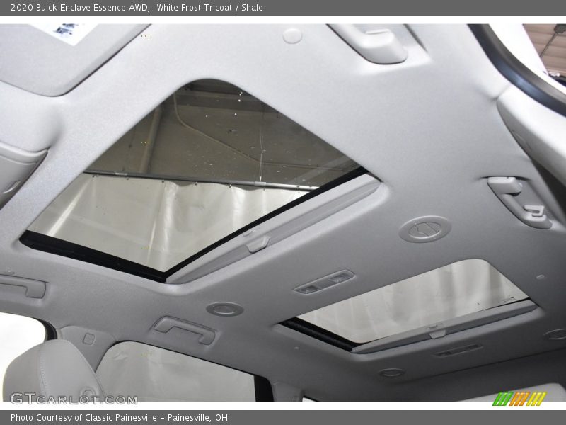 White Frost Tricoat / Shale 2020 Buick Enclave Essence AWD