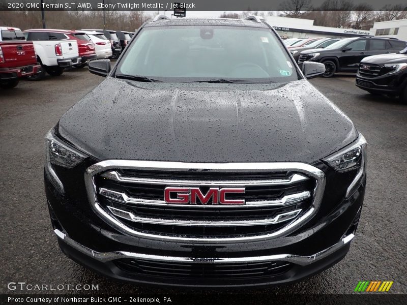 Ebony Twilight Metallic / Jet Black 2020 GMC Terrain SLT AWD