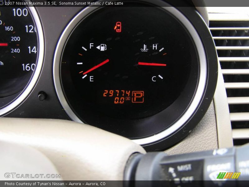 Sonoma Sunset Metallic / Cafe Latte 2007 Nissan Maxima 3.5 SE