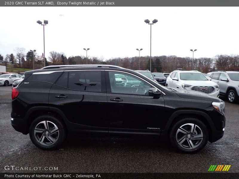 Ebony Twilight Metallic / Jet Black 2020 GMC Terrain SLT AWD