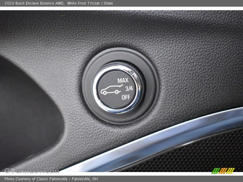 White Frost Tricoat / Shale 2020 Buick Enclave Essence AWD