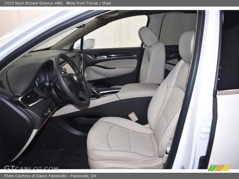White Frost Tricoat / Shale 2020 Buick Enclave Essence AWD