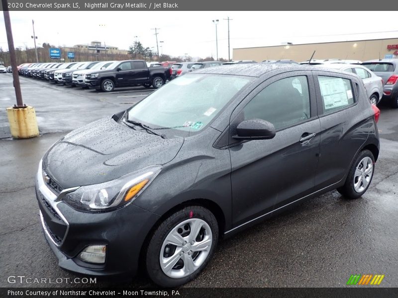 Nightfall Gray Metallic / Jet Black 2020 Chevrolet Spark LS