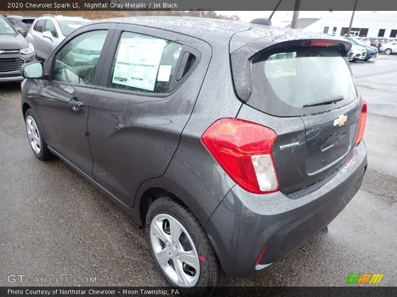 Nightfall Gray Metallic / Jet Black 2020 Chevrolet Spark LS