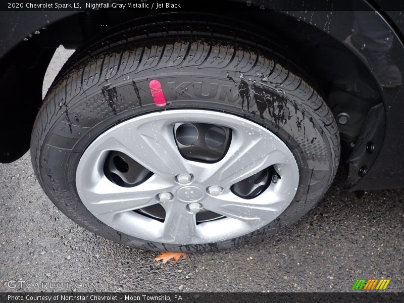 Nightfall Gray Metallic / Jet Black 2020 Chevrolet Spark LS