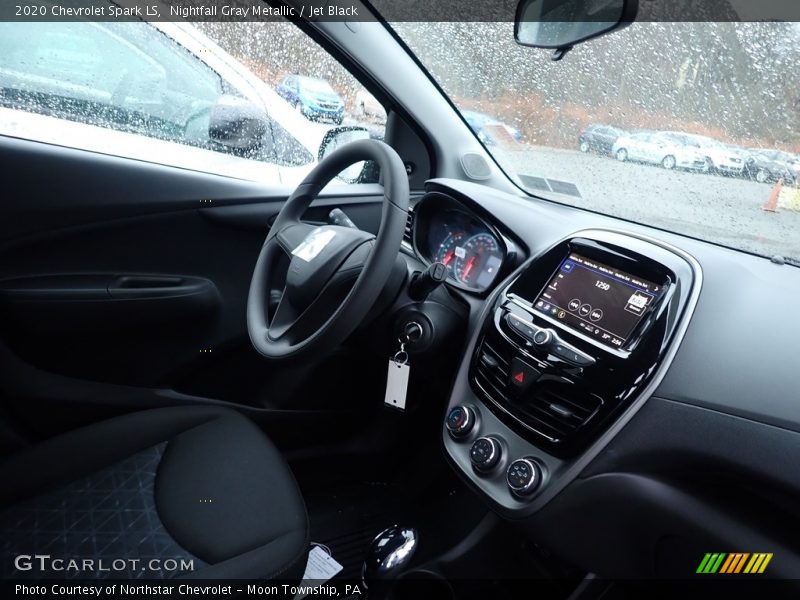 Nightfall Gray Metallic / Jet Black 2020 Chevrolet Spark LS