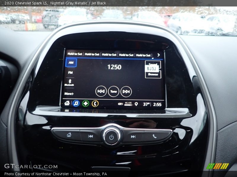 Nightfall Gray Metallic / Jet Black 2020 Chevrolet Spark LS