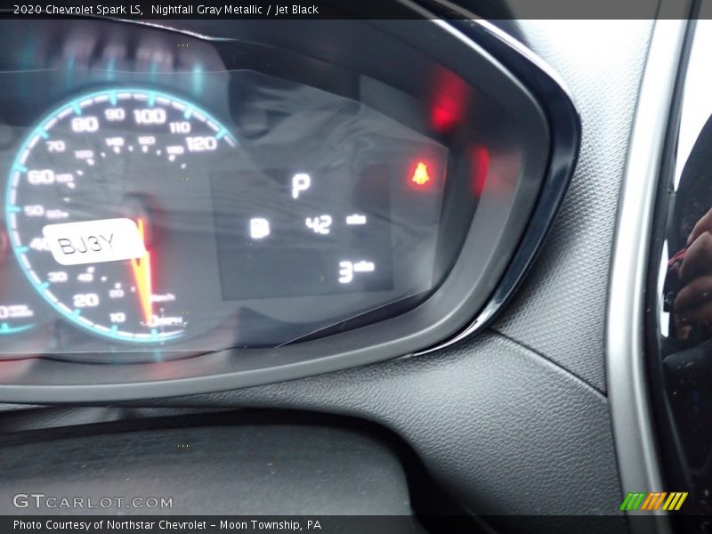 Nightfall Gray Metallic / Jet Black 2020 Chevrolet Spark LS