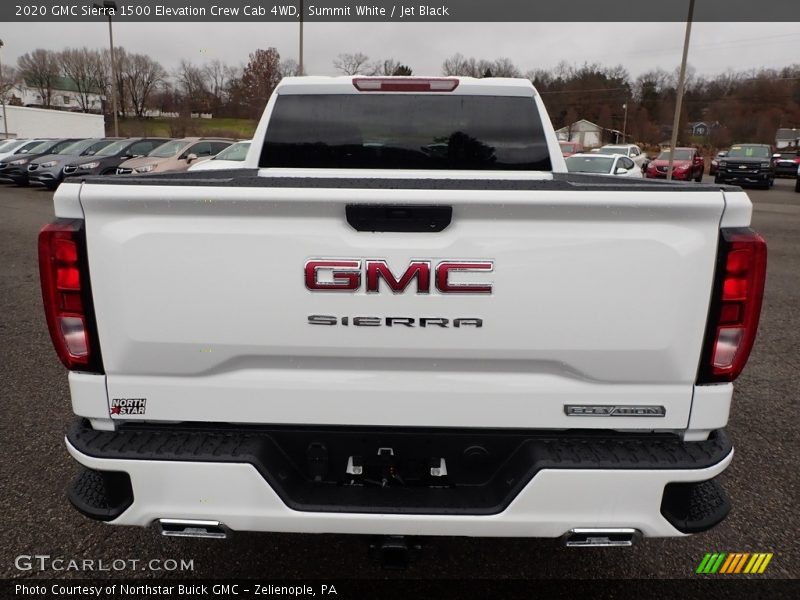 Summit White / Jet Black 2020 GMC Sierra 1500 Elevation Crew Cab 4WD